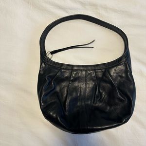 COACH Black Small Shoulder Bag Single handle